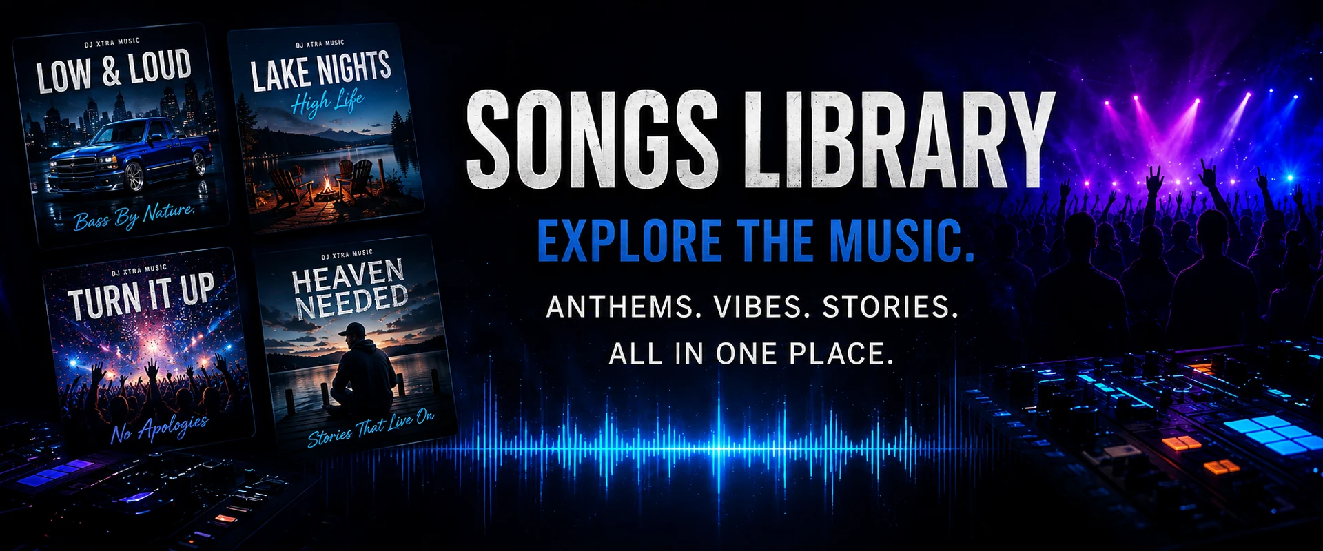 DJ XTRA Music Songs Library